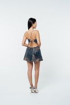 Asimmetric Mini Dress